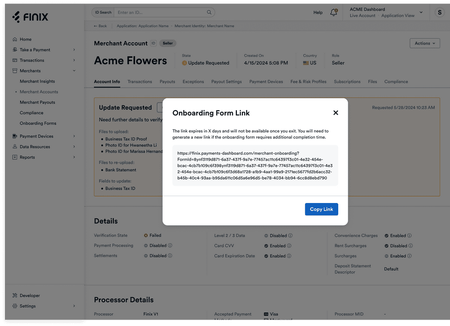 Onboarding Form Link