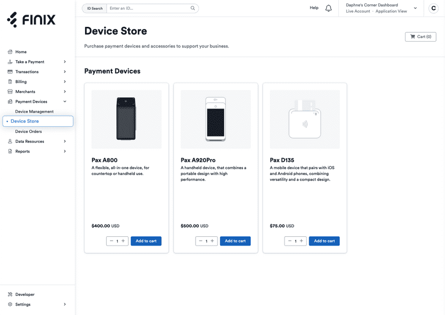 Device Store Offerings