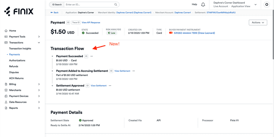 Transaction Flow